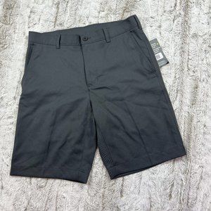 [PGA Tour] Gray Asphalt Flat Front Shorts Size 32 Mens Moisture Wicking